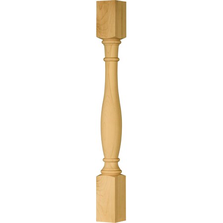 Osborne Wood Products 34 1/2 x 3 1/2 Belleville Island Leg in Black Walnut 2423W